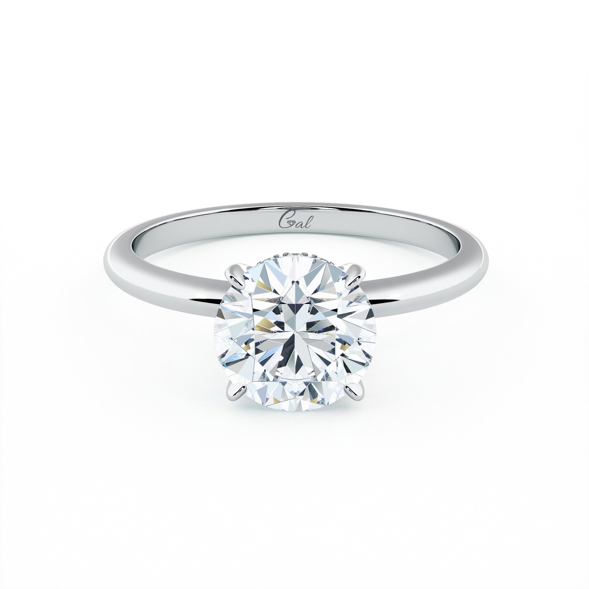 1.50 Carat Round Brilliant Solitaire Engagement Ring