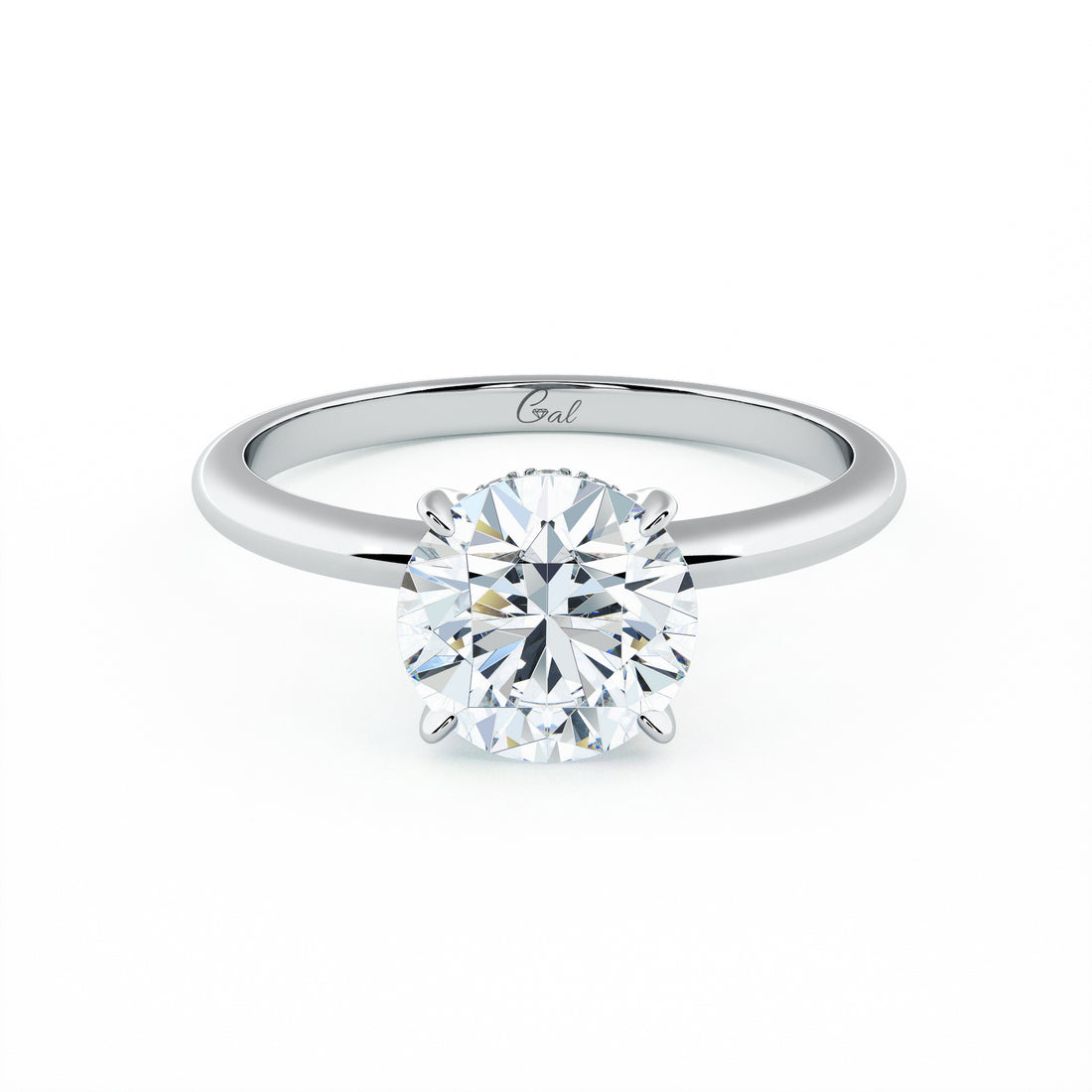 1.50 Carat Round Brilliant Solitaire Engagement Ring