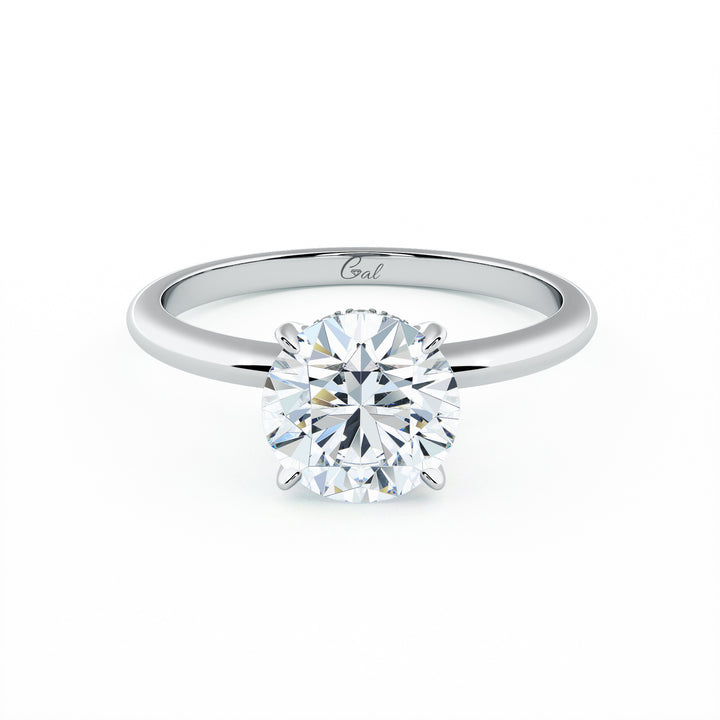 1.50 Carat Round Brilliant Solitaire Engagement Ring