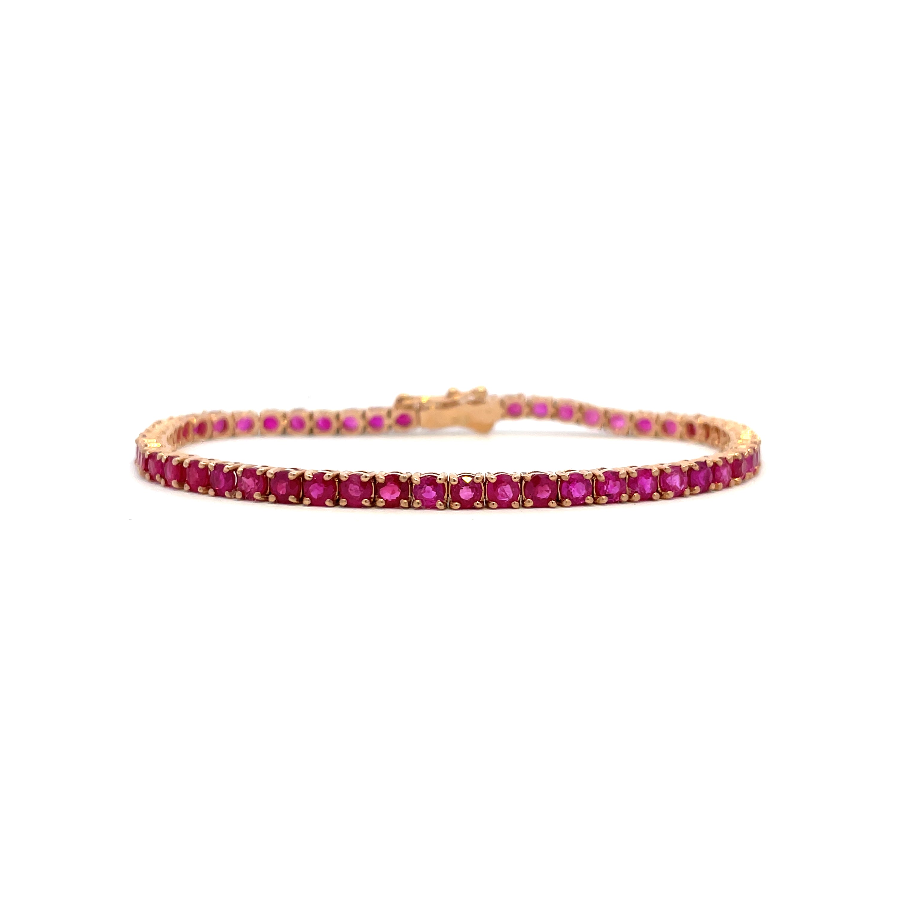 Ruby Tennis Bracelet