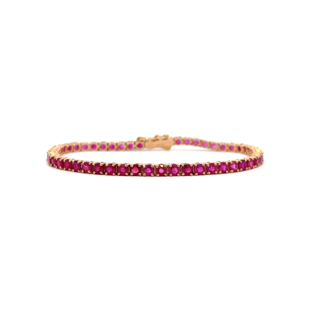 Ruby Tennis Bracelet