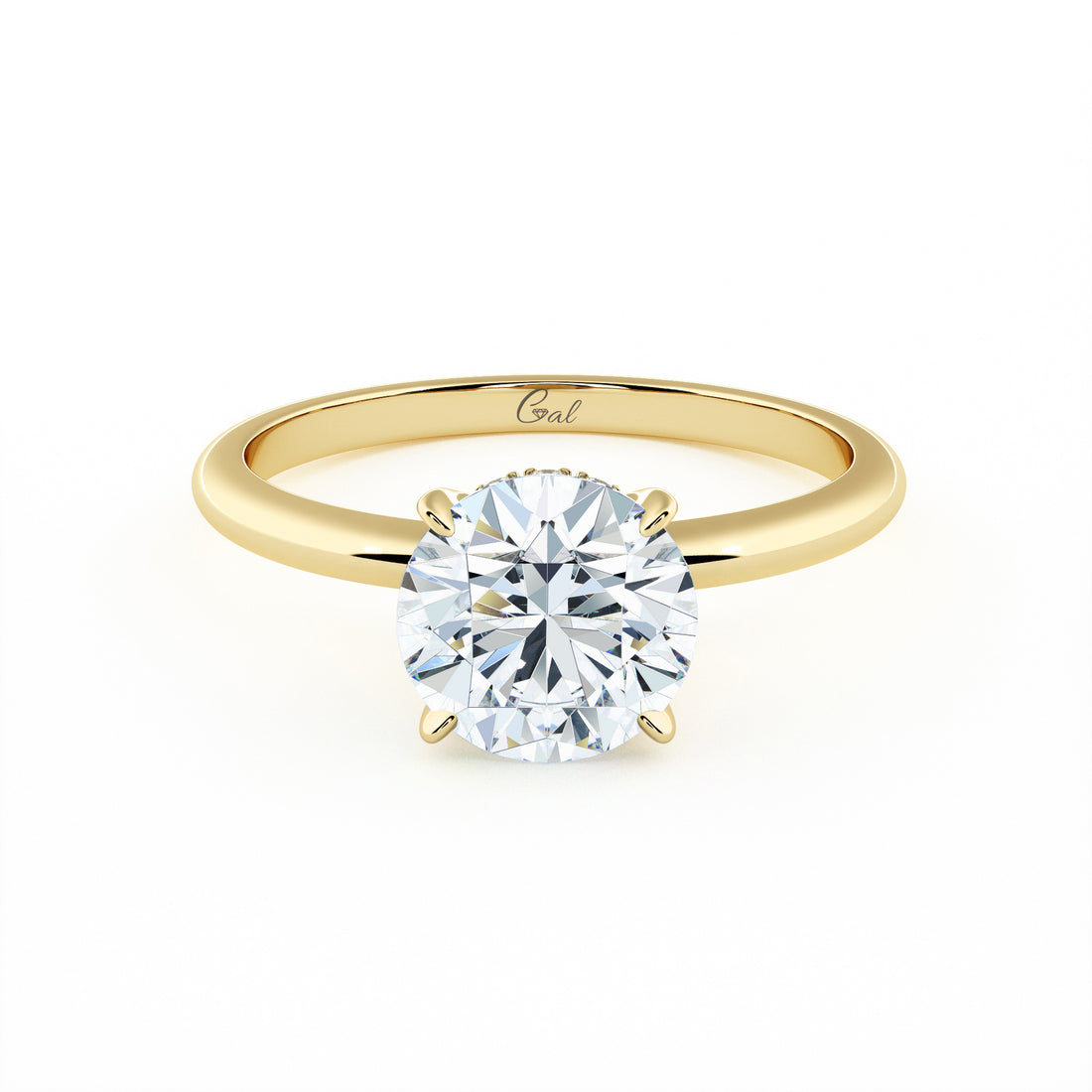 1.50 Carat Round Brilliant Solitaire Engagement Ring