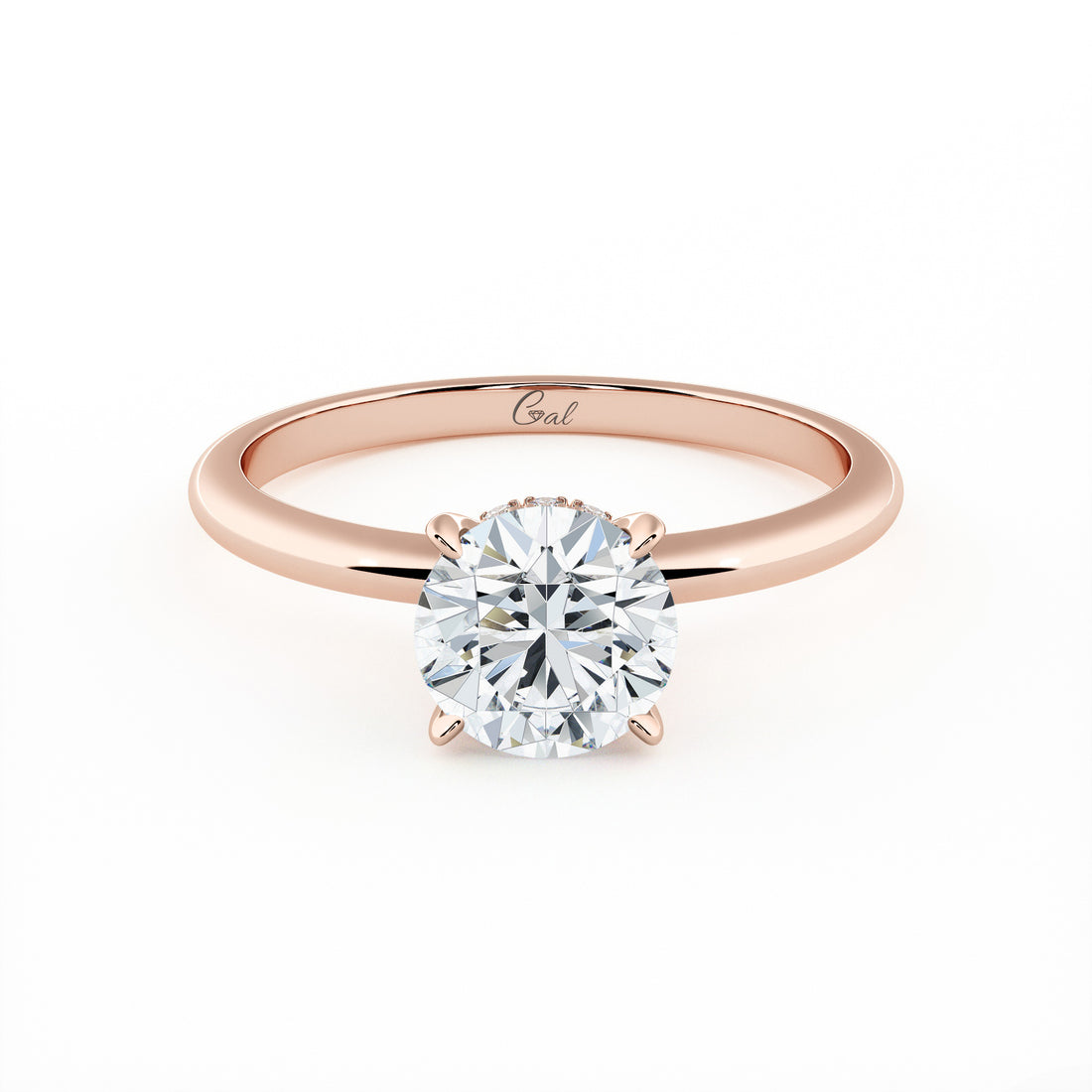 1.00 Carat Round Brilliant Solitaire Engagement Ring
