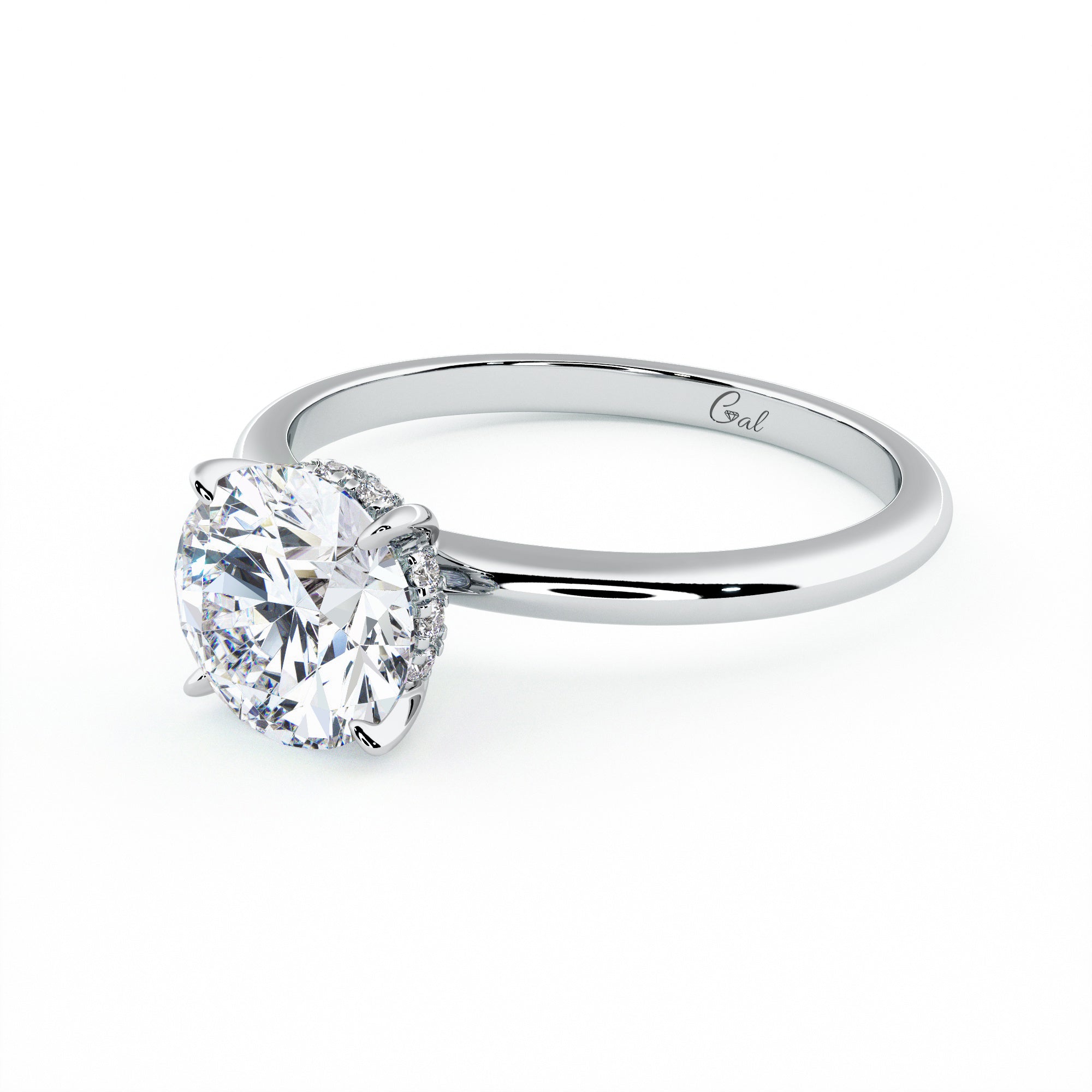 1.50 Carat Round Brilliant Solitaire Engagement Ring