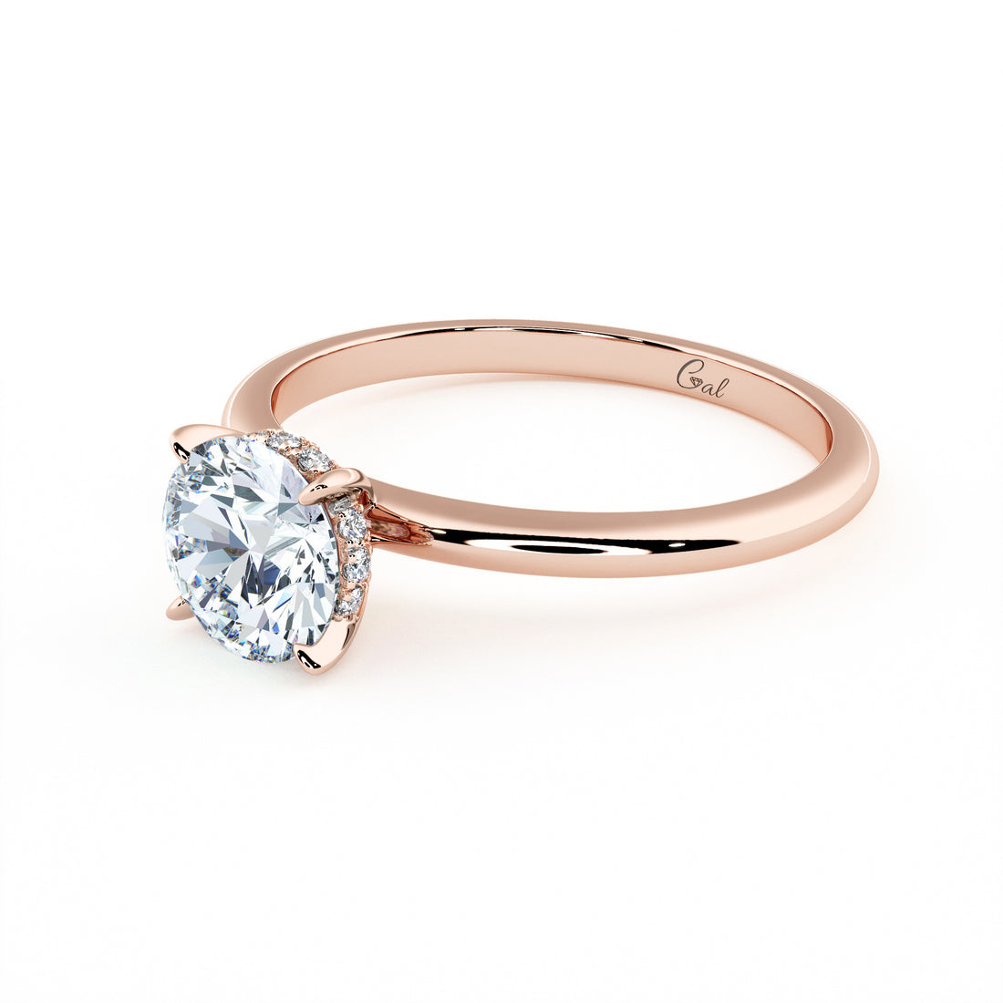 1.00 Carat Round Brilliant Solitaire Engagement Ring