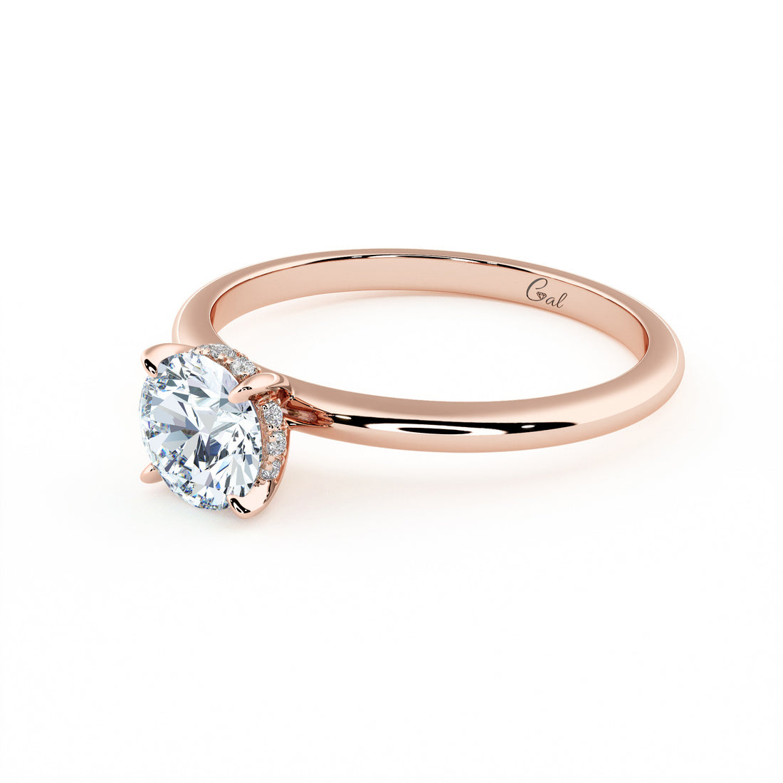 0.70 Carat Round Brilliant Solitaire Engagement Ring