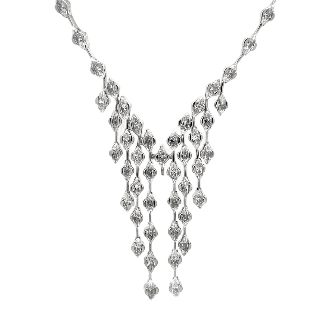 Marquise Waterfall Necklace