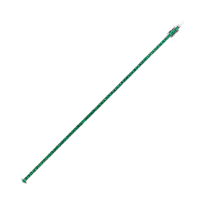 Emerald Tennis Bracelet