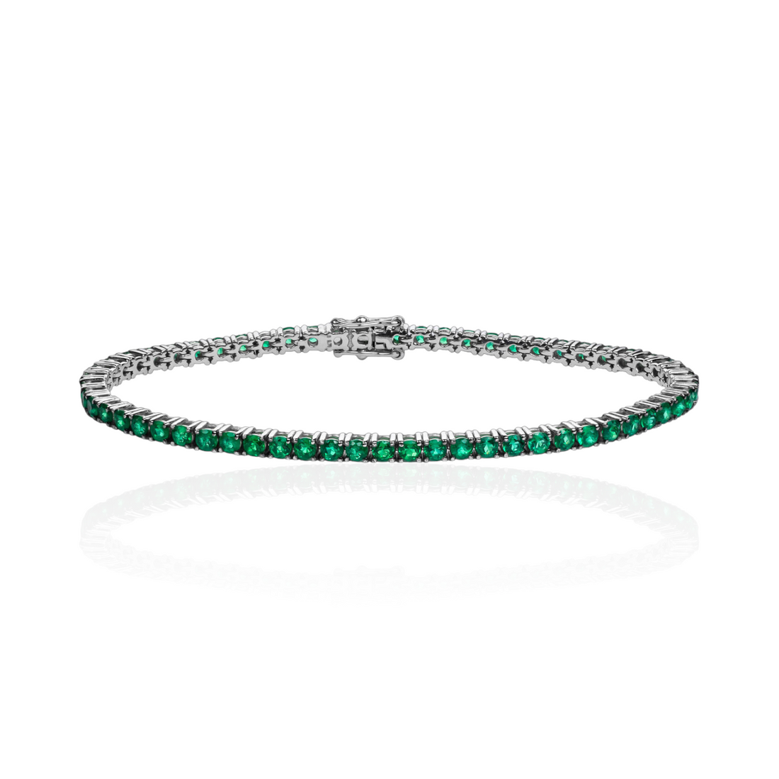 Emerald Tennis Bracelet