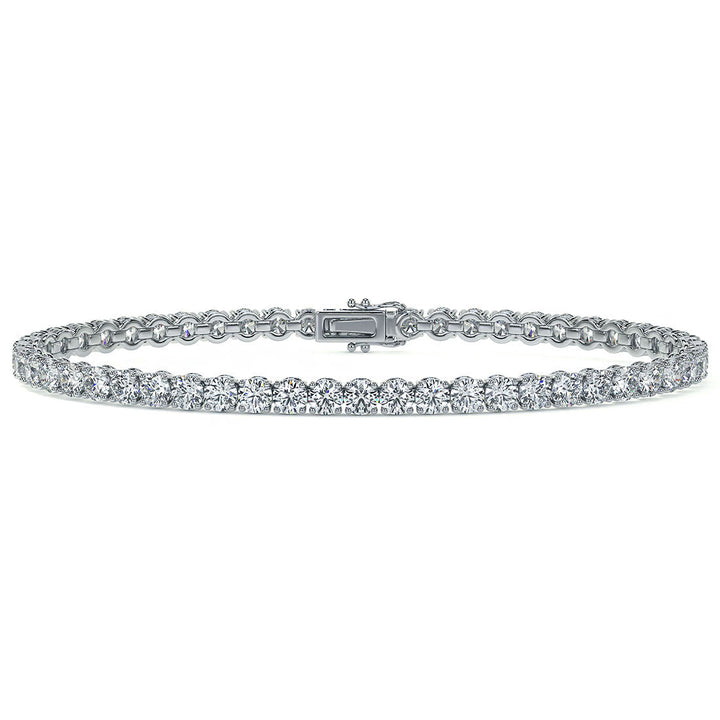 5.00CTW Round Brilliant Diamonds Tennis Bracelet