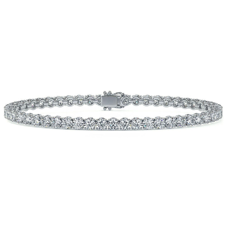 6.00CTW Round Brilliant Diamonds Tennis Bracelet