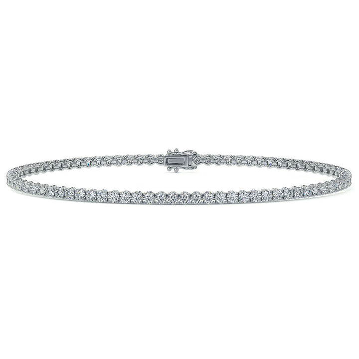 2.50CTW Round Brilliant Diamonds Tennis Bracelet